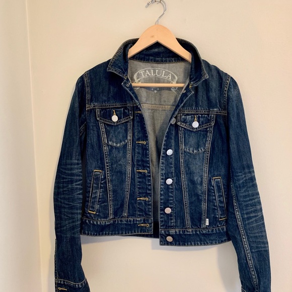 Aritzia Talula Jean jacket